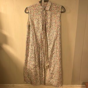 Uniqlo x Liberty of London - small - Floral dress with waist tie